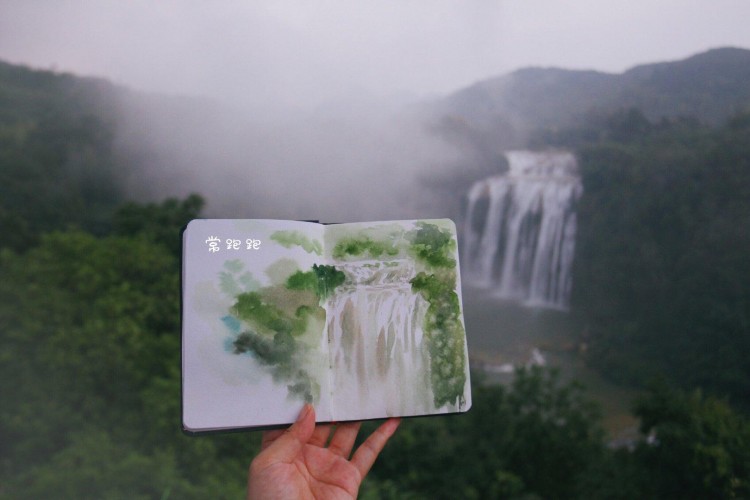 贵州安顺最潮玩法：黄果树瀑布C位打卡 桃花源翻出石寨